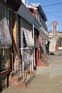 rebuilding communities. Street scene, Camden, NJ