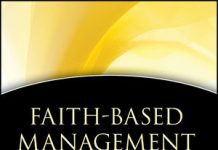 Cover of the book "Faith-Based Management," by Peter Brinckerhoff