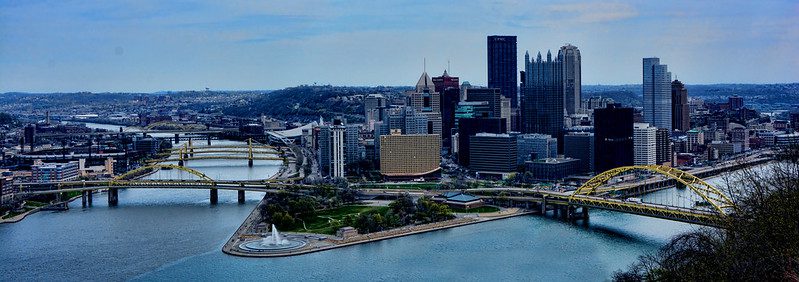 panoramic view of Pittsburgh