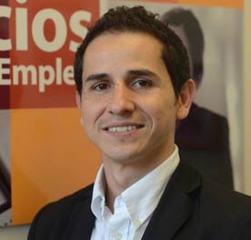 Latino Economic Development Center: image is of Daniel Bonilla, program director of LEDC