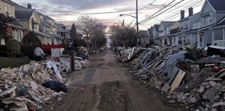 destruction caused by Hurricane Sandy