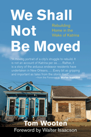 cover of the book "We Shall Not Be Moved," by Tom Wooten