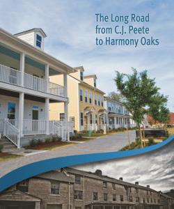 The cover of The Long Road from C.J. Peete to Harmony Oaks