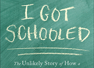 The cover for the book, "I Got Schooled" by M. Night Shyamalan.