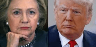 The 2016 election: Hillary Clinton versus Donald Trump.
