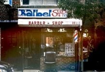 barbershop storefront