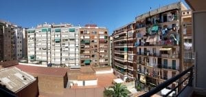 Barcelona apartment buildings