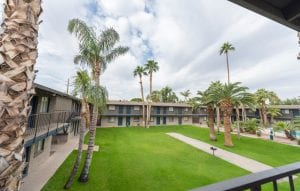 The Residences at Camelback West is walking distance to The Palms. Together the two apartment communities have 500 units for health care users.