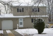 beige house