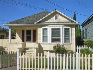 A single-family rental home.