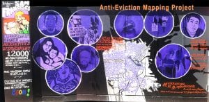 anti-eviction mural