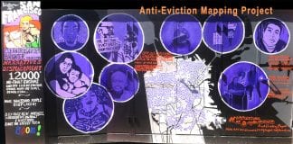 anti-eviction mural