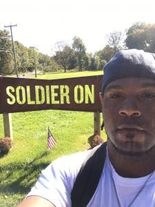 Veteran Anthony Wilson recently moved into his new home in the Gordon H. Mansfield Veterans Community in Agawam, Massachusetts, a cooperative that is home to formerly homeless vets. 