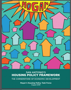 San Antonio housing policy report cover