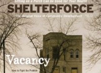 The cover of the Winter 2018 edition of Shelterforce magazine.