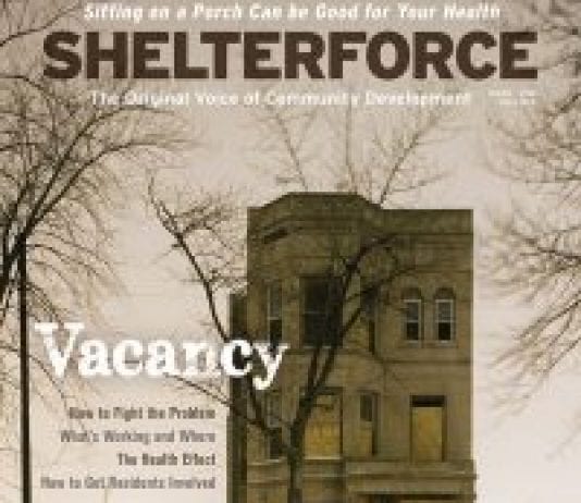 The cover of the Winter 2018 edition of Shelterforce magazine.