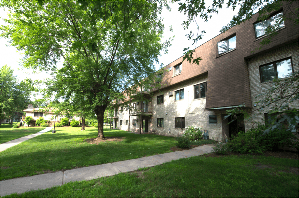 Pine Point Apartments in Coon Rapids, Minnesota, is a 67-unit unrestricted property that is improving access to opportunity for low-income families.