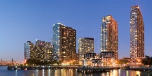 skyline of Long Island City