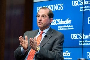 U.S. Secretary of Health and Human Services (HHS) Alex Azar. 