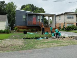 Home by Hand Inc. builds homes on vacant lots for moderate-income homebuyers, who contribute sweat equity and are often joined by volunteers.