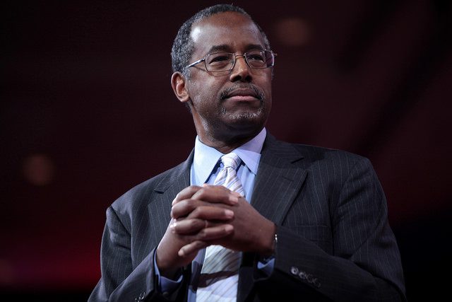 HUD Secretary Ben Carson.