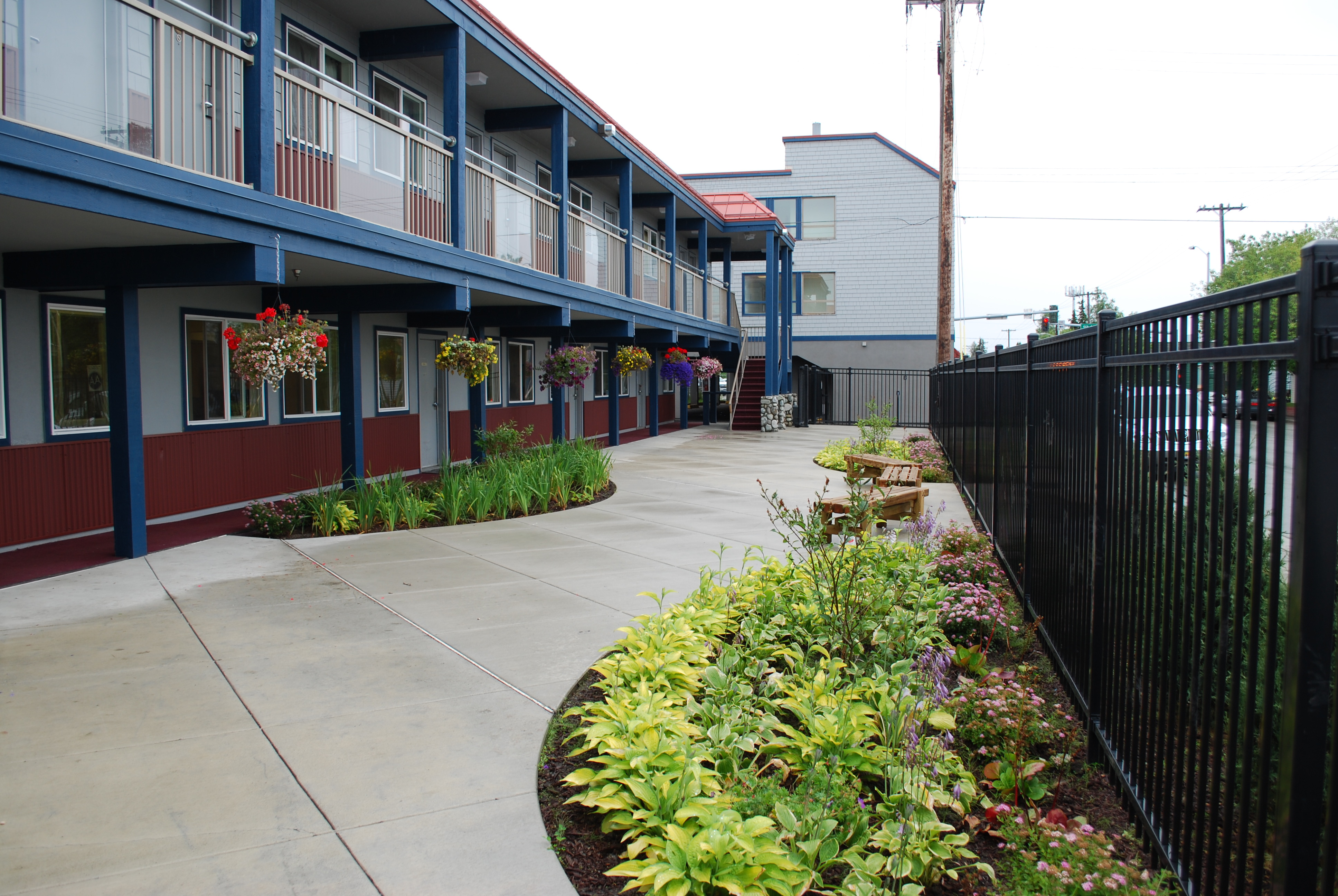 The outside of Karluck Manor, a housing-first facility that is helping to address the opioid epidemic.