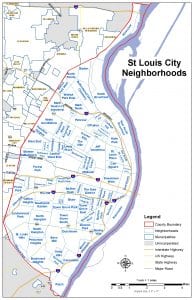 map of st. louis