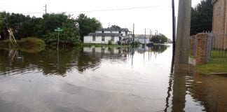 AFFH flooded neighborhood