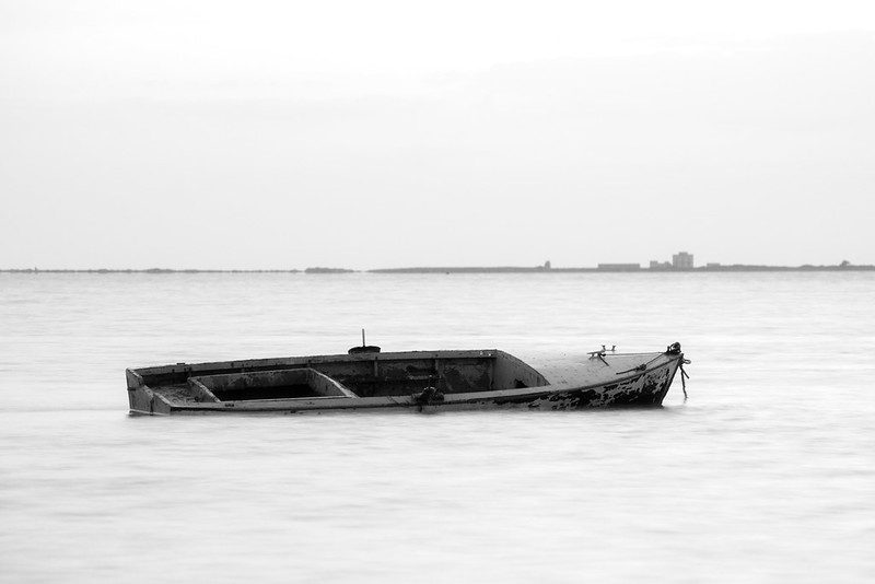 structural sinking boat