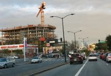 Construction of the 1296 Shotwell development looms over the Mission District
