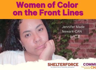 Jennifer Made, a Newark, New Jersey, native who formed the Newark Community Action Network.