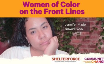 Jennifer Made, a Newark, New Jersey, native who formed the Newark Community Action Network.
