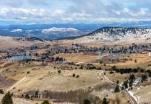 A mountainous Colorado landscape