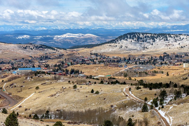 A mountainous Colorado landscape